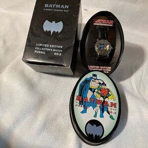 Fossil Limited edition vintage Batman & Robin ‘Dynamic Duo’ watch